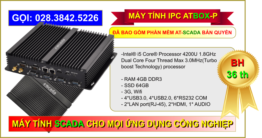 ATBOX-P Core i5 full ATSCADA License