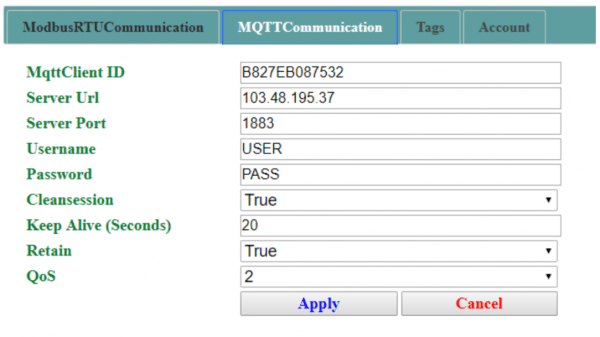 MQTT Communication