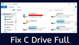 Kiểm tra dung lượng file hệ thống trên máy tính Windows