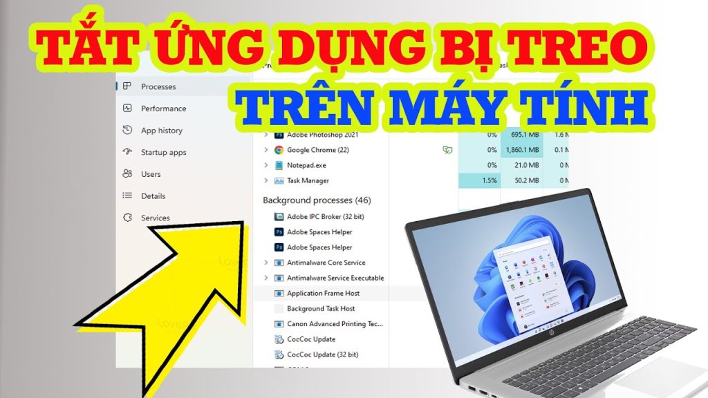 Cách Tắt Đóng Phần Mềm, Ứng Dụng Đang Bị Treo Trên Máy Tính